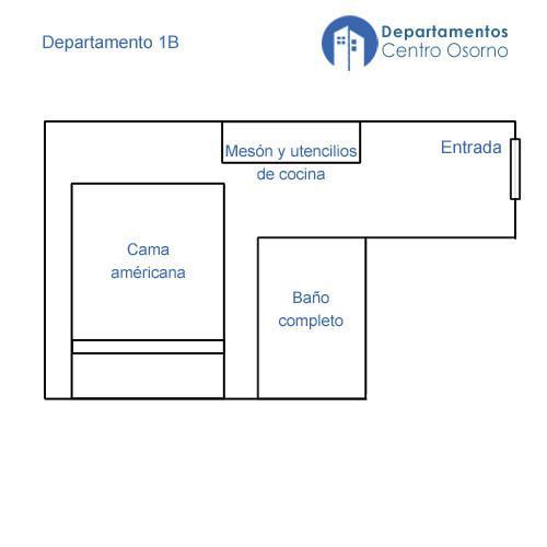 Departamentos Y Habitaciones Centro אוסורנו מראה חיצוני תמונה